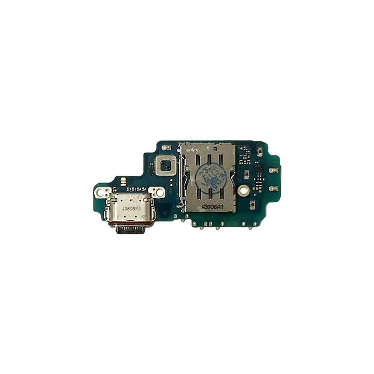 Placa de puerto de carga con lector de tarjeta SIM para Galaxy S23 Ultra 5G (S918B), Versión Internacional