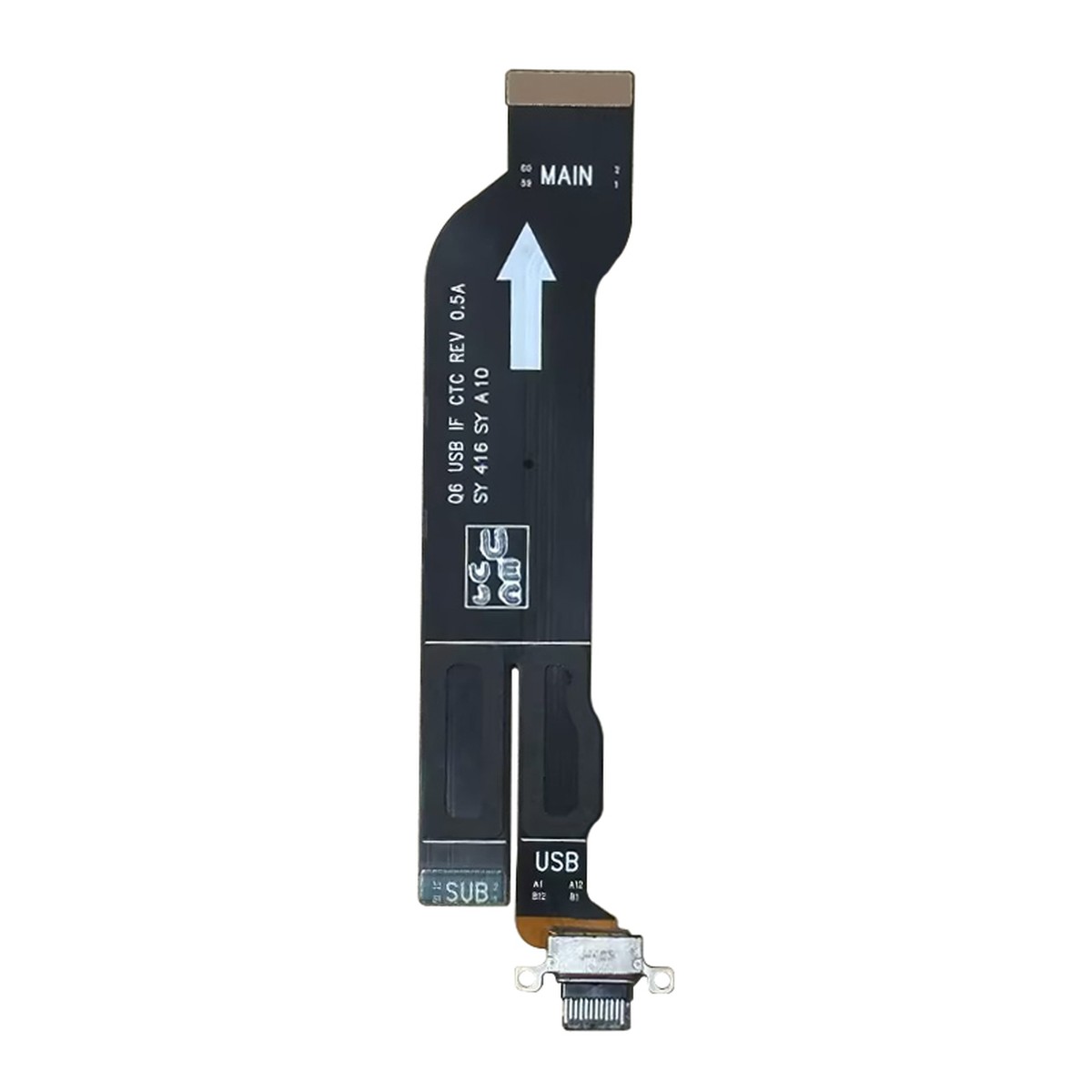 Flex de puerto de carga para Galaxy Z Fold 6 5G (F956)