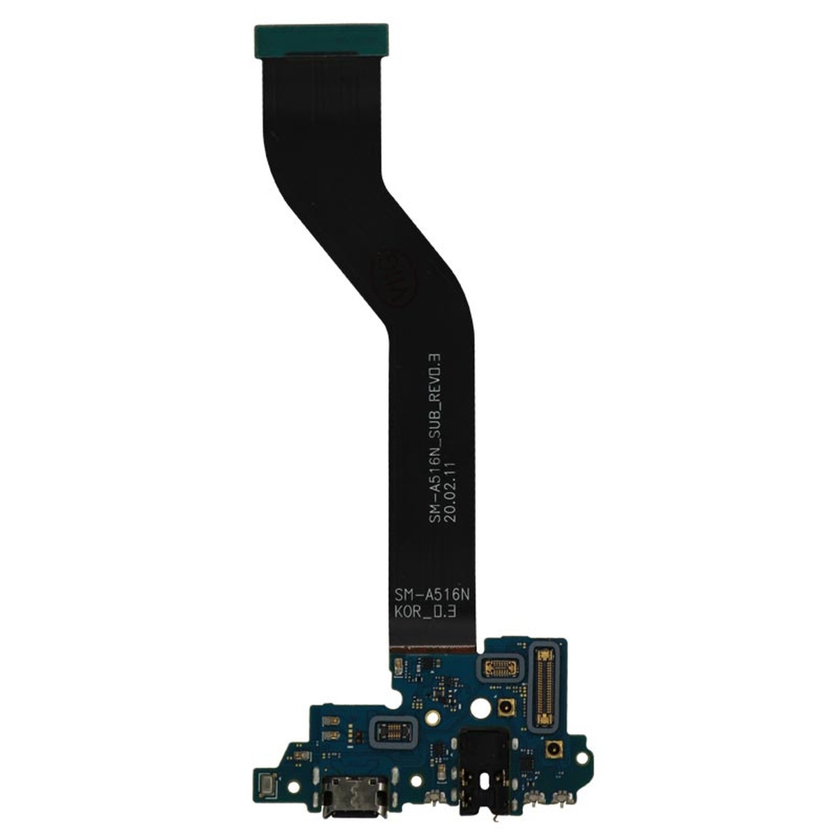 Flex de puerto de carga con jack de auriculares para Galaxy A51 5G, A516N / 2020