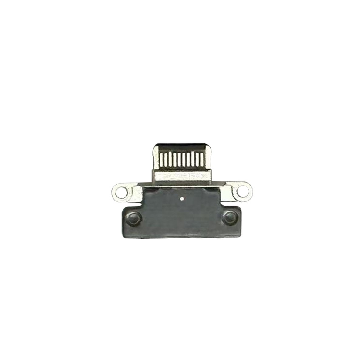Puerto de carga (solo puerto) para iPad Pro 11 1st Gen / 2nd Gen / 3rd Gen / 4th Gen / Pro 12.9 1st Gen / 5th Gen / 6th Gen, Requiere soldadura, Space Gray