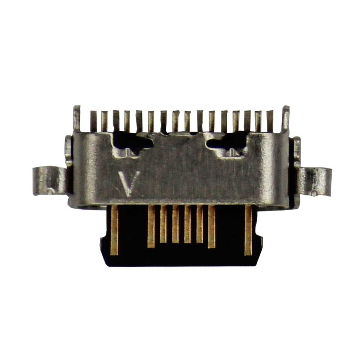 Puerto de carga (solo puerto) para Moto G22 / LG K51 (XT2231-5), Requiere soldadura — imagen 2
