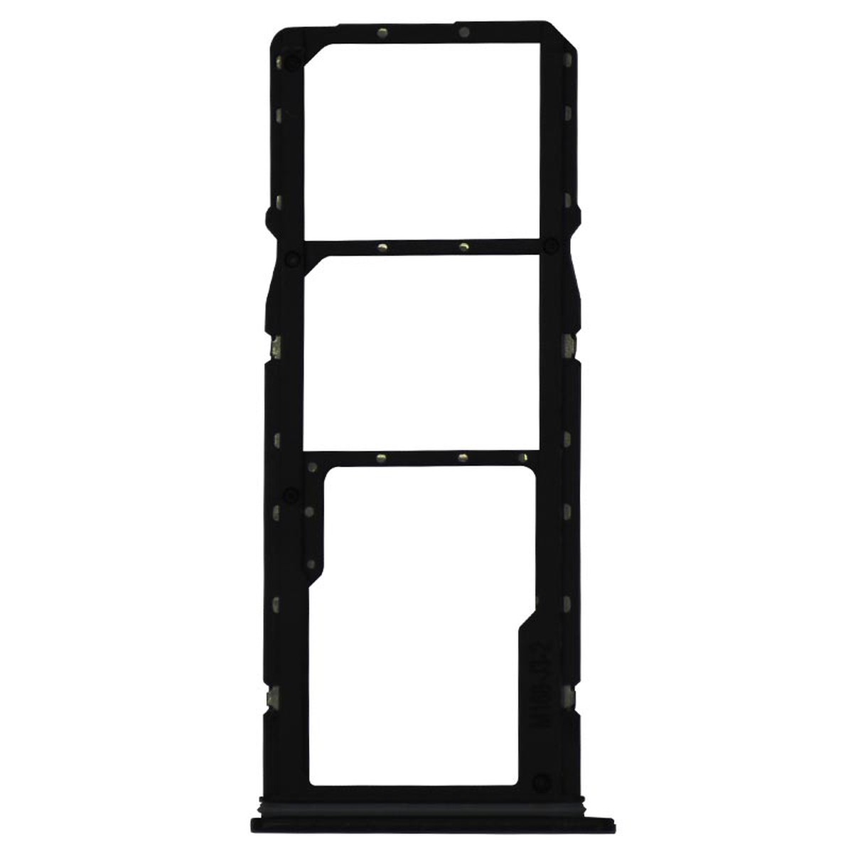 Bandeja SIM dual para Galaxy A03 Core, A032 / 2021 / Black