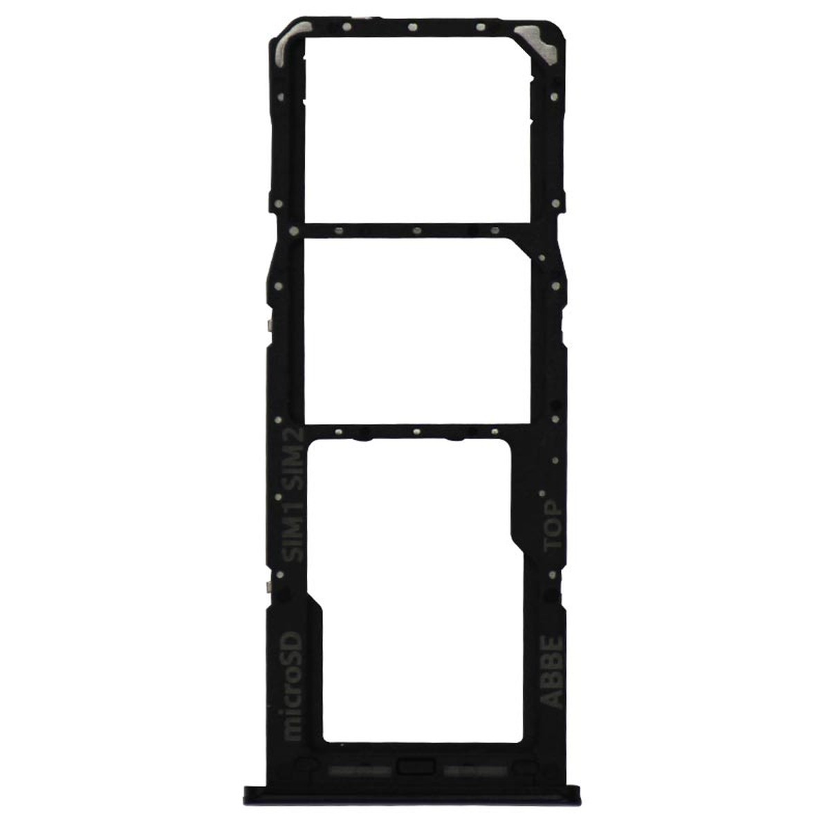 Bandeja SIM dual para Galaxy A22 4G, A225 / 2021 / Black