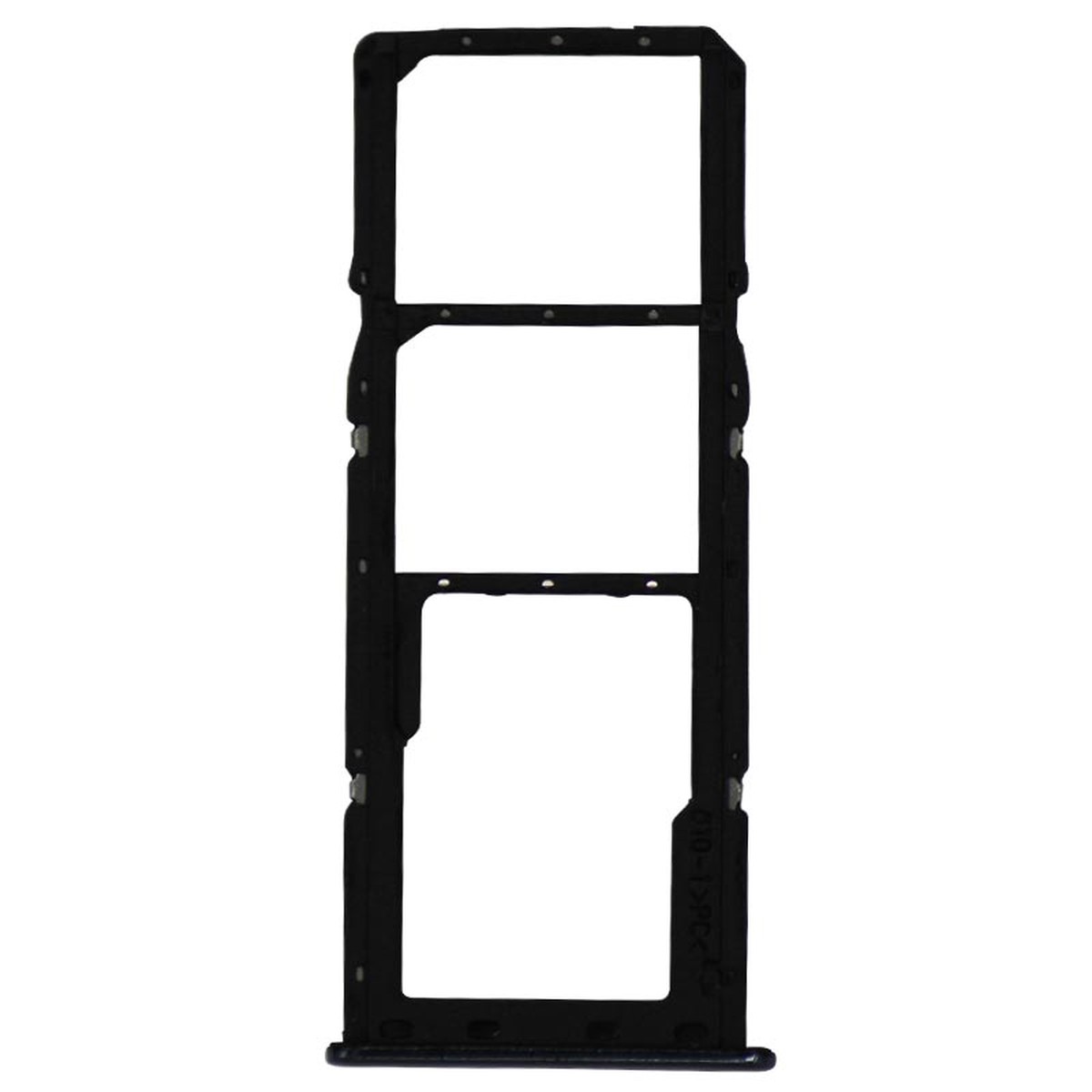 Bandeja SIM dual para Galaxy A51 / A71, A515 / 2019 / A715 / 2020 / Prism Crush Black — imagen 2