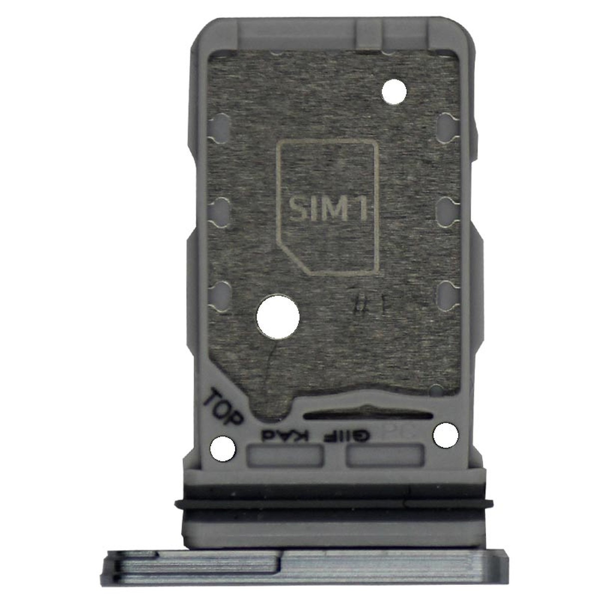 Bandeja SIM dual para Galaxy S21 Ultra 5G (G998), Phantom Silver