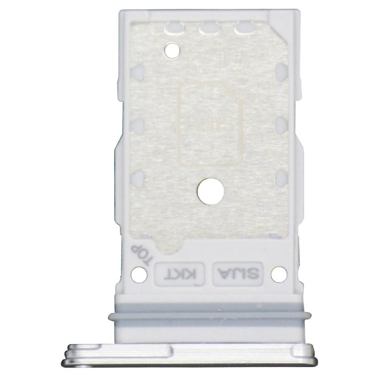 Bandeja SIM dual para Galaxy S22 Plus 5G (S906), Phantom White