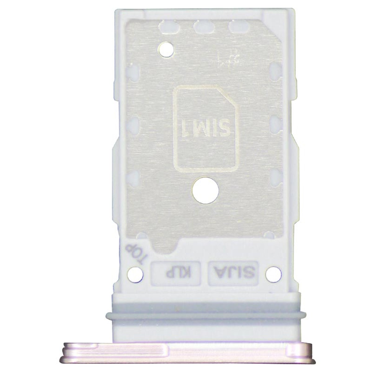Bandeja SIM dual para Galaxy S22 Plus 5G (S906), Pink Gold