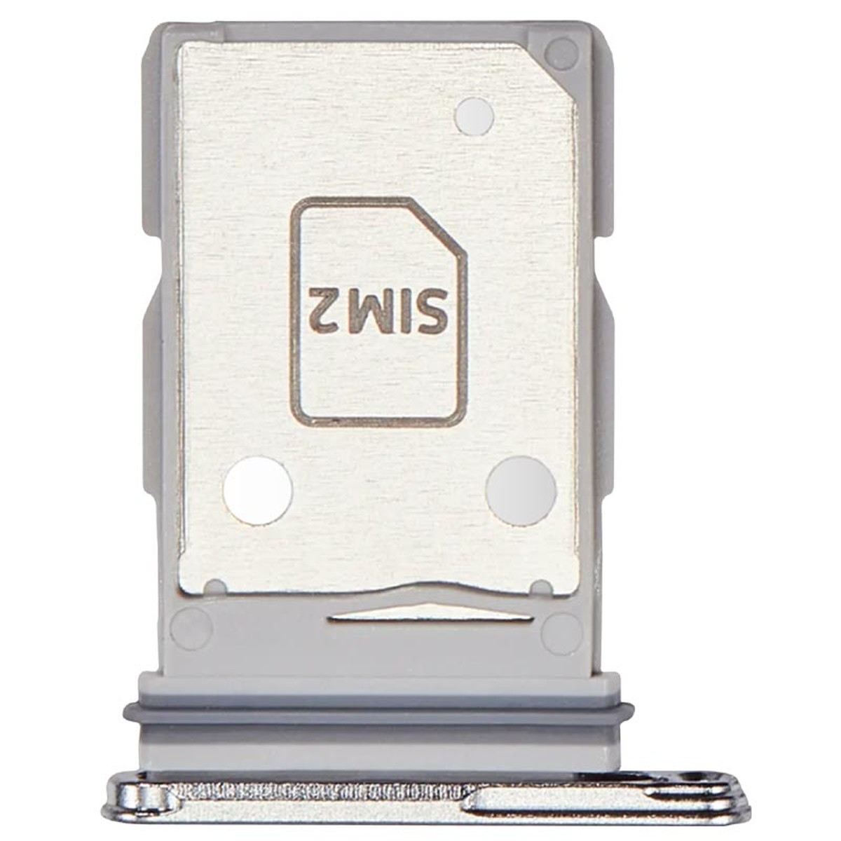 Bandeja SIM dual para Galaxy S25 Edge (S937), Titanium Silver