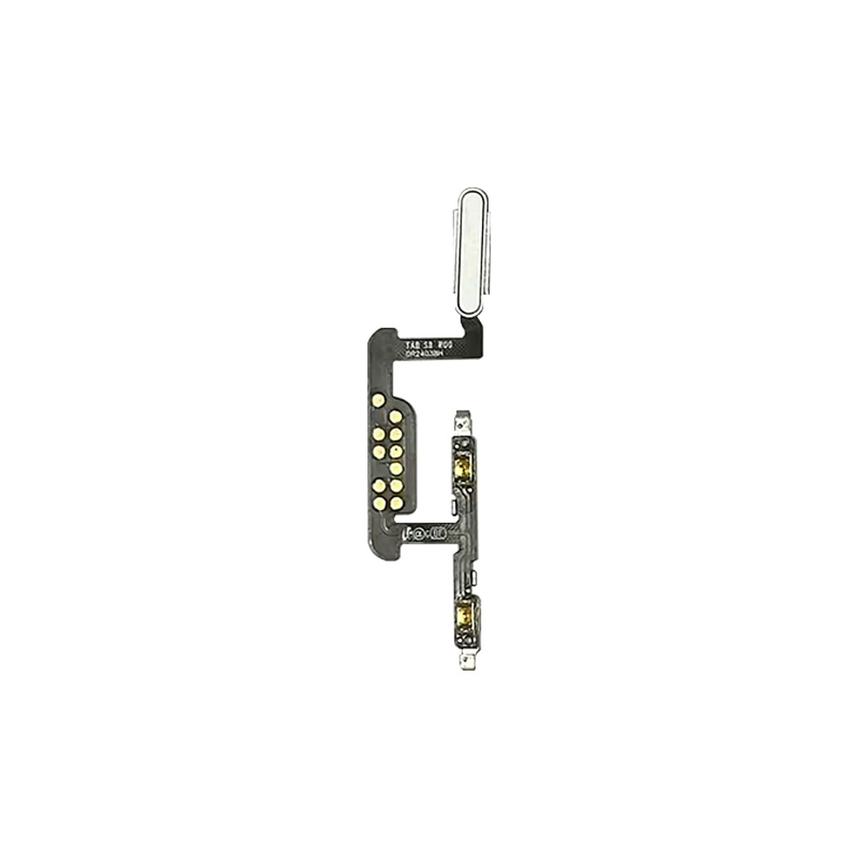 Lector de huellas con flex de encendido para Galaxy Tab S8, X700 / X706 / 2022 / Silver