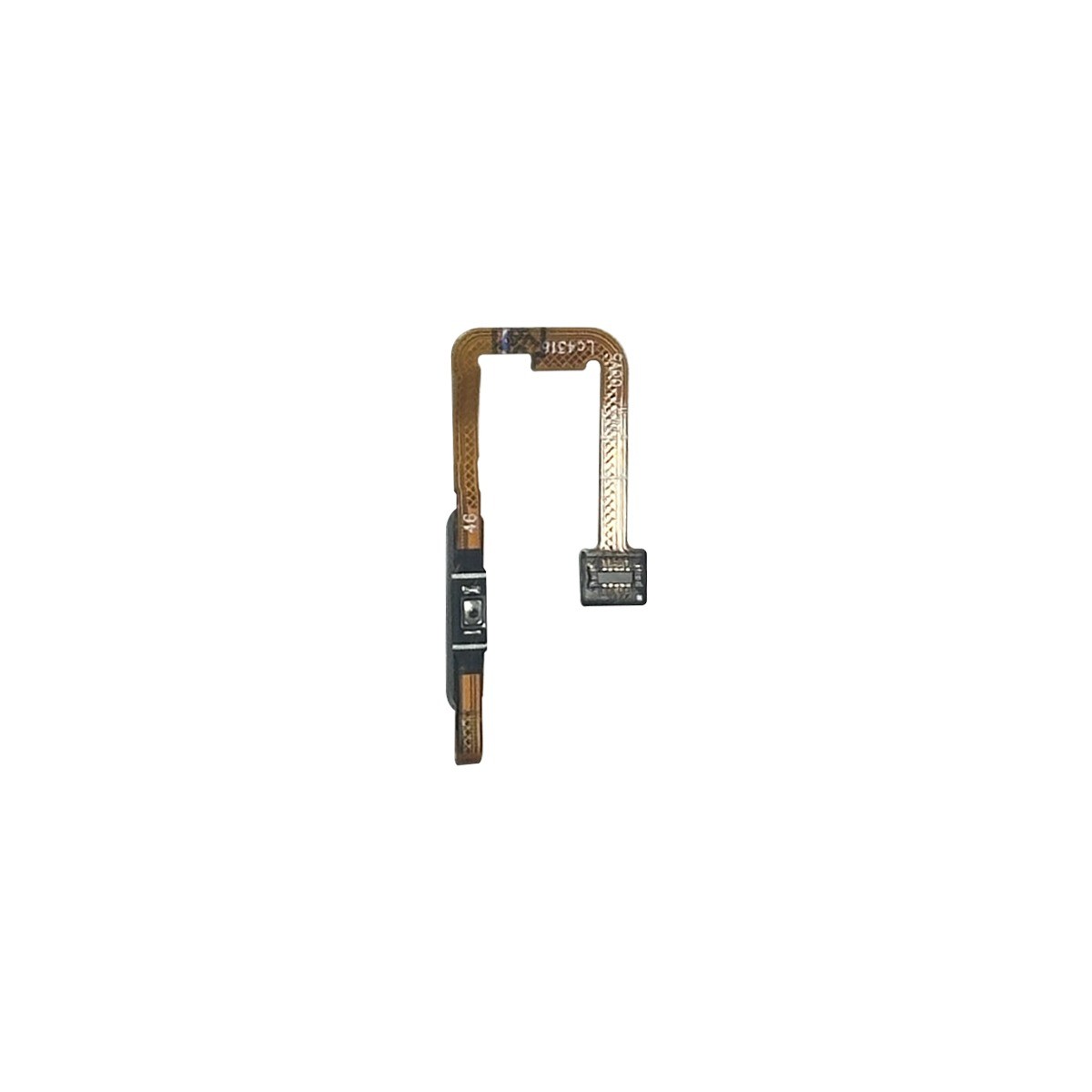 Lector de huellas / flex del botón de encendido para Moto G Power (XT2617), Pure Cashmere — imagen 2