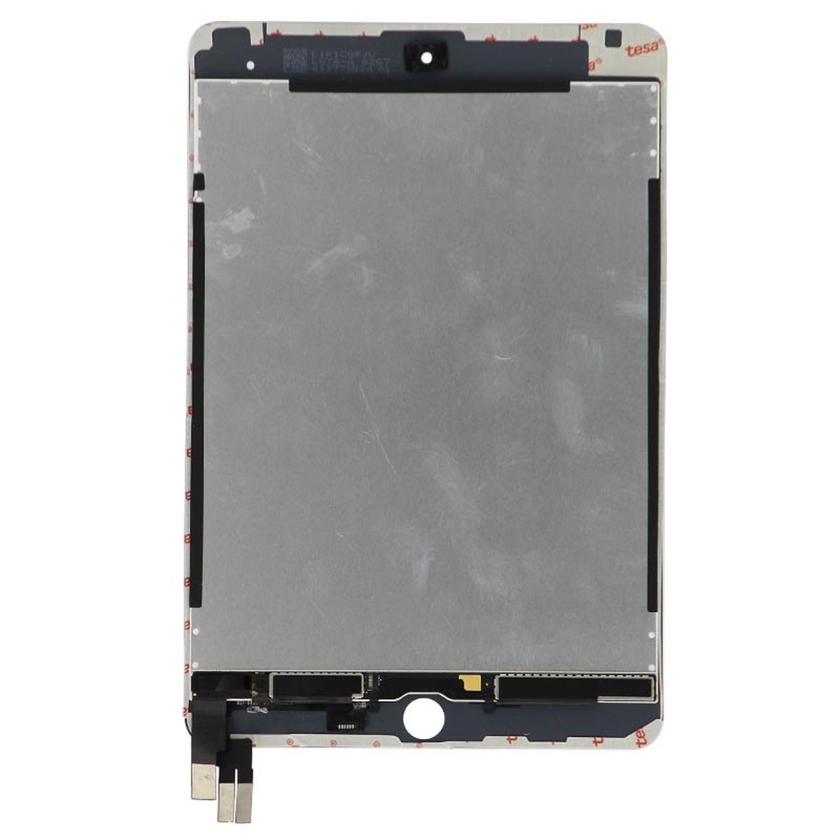 Conjunto completo de pantalla LCD con cristal táctil y flex de reposo / despertar preinstalado FX5 Fused para iPad Mini 5, White — imagen 2