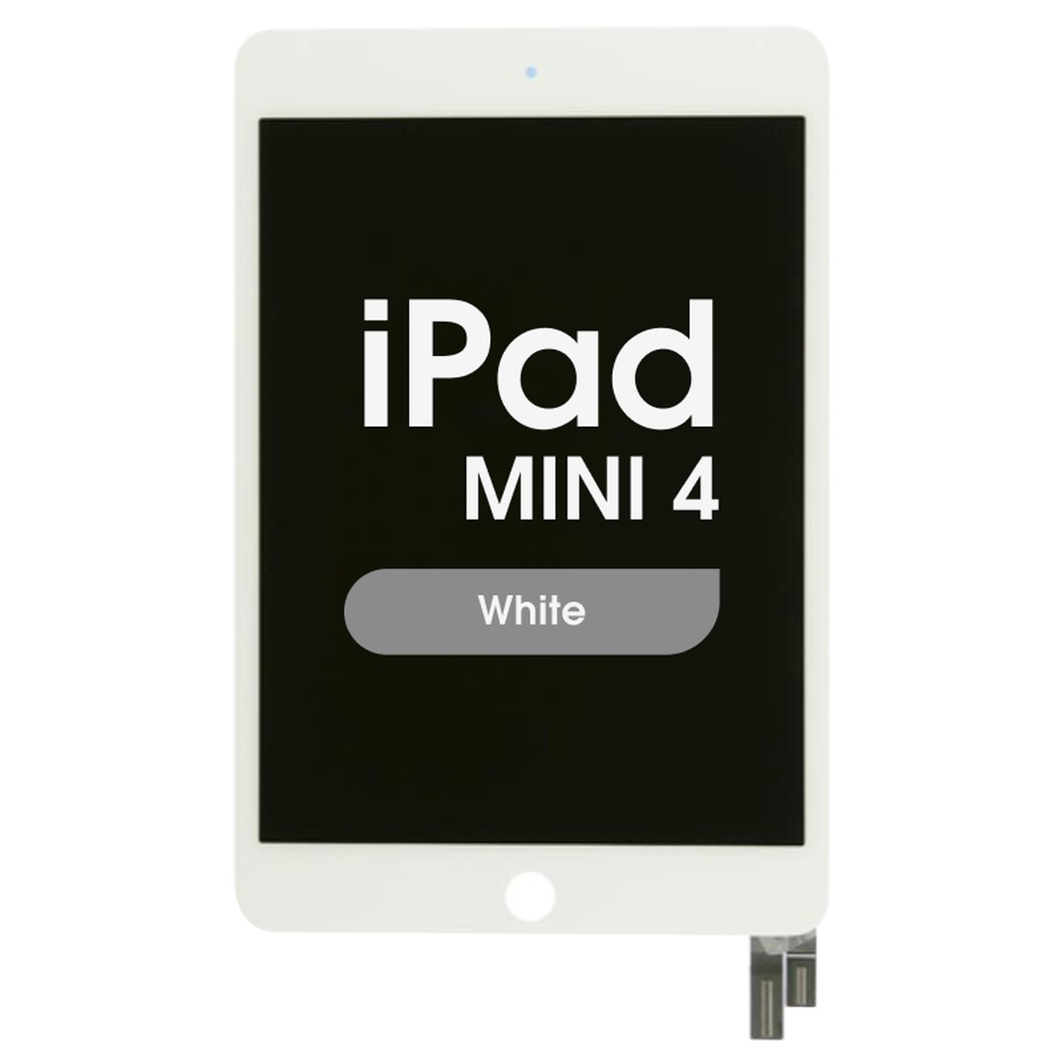 Pantalla LCD con táctil FX5 Fused para iPad Mini 4, Sleep / Wake Flex Pre-installed / White
