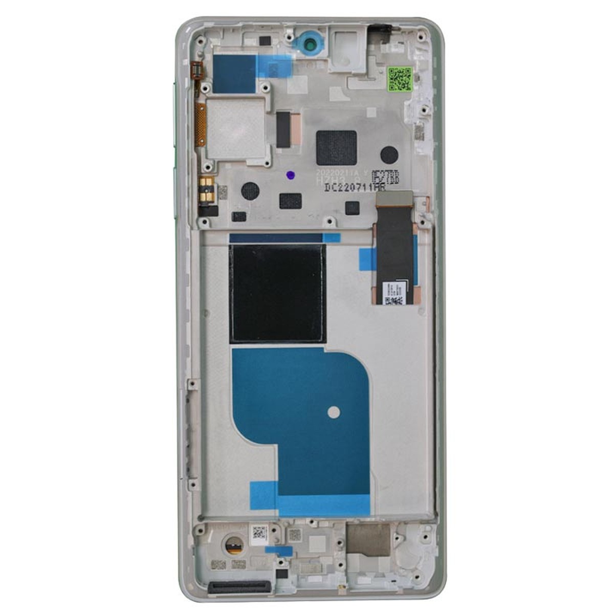 Pantalla LCD con táctil + marco Genuine para Moto Edge X30 5G / Edge Plus / Edge 30 Pro (XT2201-4), XT2201-2/6 / Stardust White — imagen 3
