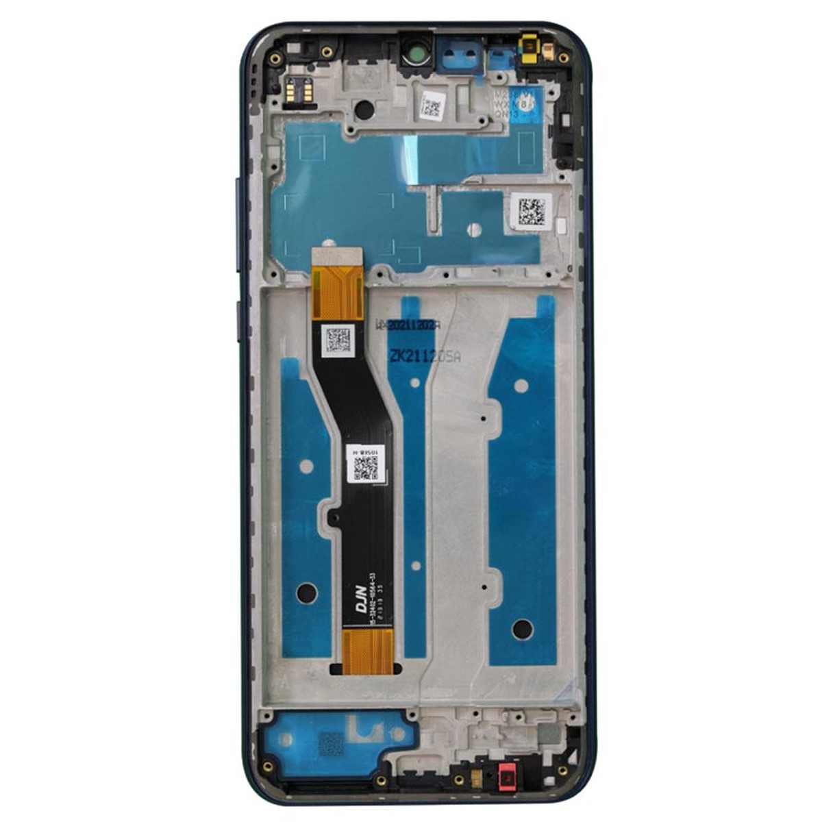 Pantalla LCD con táctil + marco Genuine para Moto G Play (XT2093), Misty Blue — imagen 3