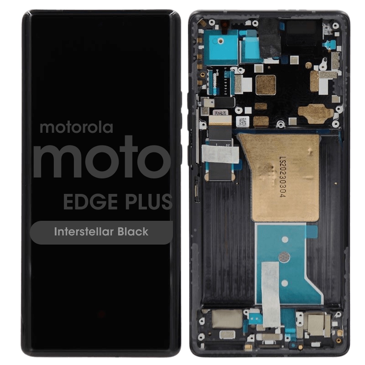 Pantalla OLED con táctil Genuine para Moto Edge Plus (XT2301), Interstellar Black