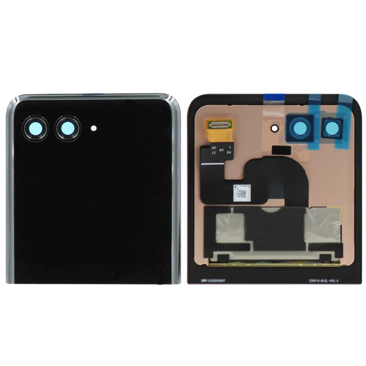 Pantalla Outer OLED con táctil Genuine para Moto Razr 40 Ultra (XT2321), Infinite Black