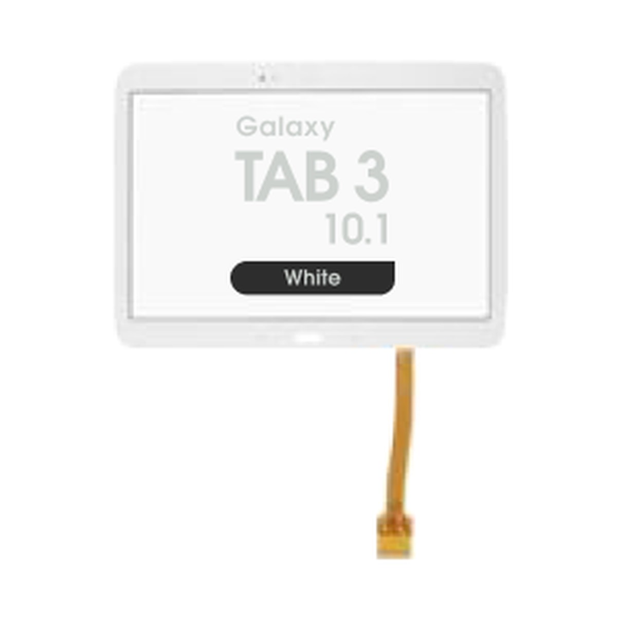 Cristal táctil con digitalizador para Galaxy Tab 3 10.1" (P5200/P5210), White
