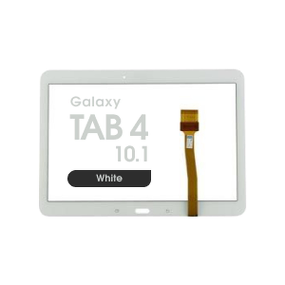 Cristal táctil con digitalizador para Galaxy Tab 4 10.1" (T530/T531/T535), White