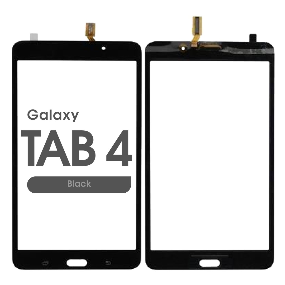 Cristal táctil con digitalizador para Galaxy Tab 4 7.0 (T230), Black
