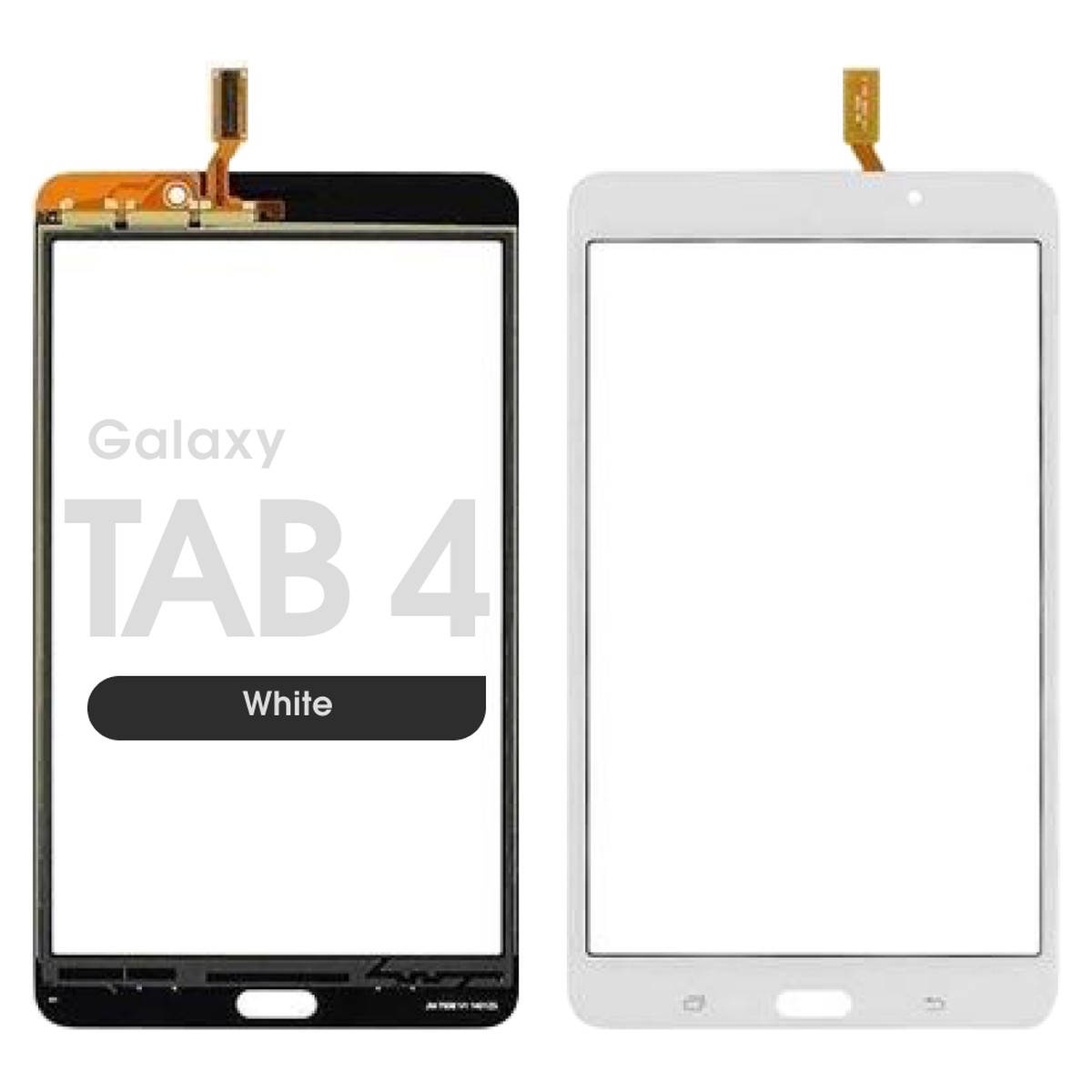 Cristal táctil con digitalizador para Galaxy Tab 4 7.0 (T230), White