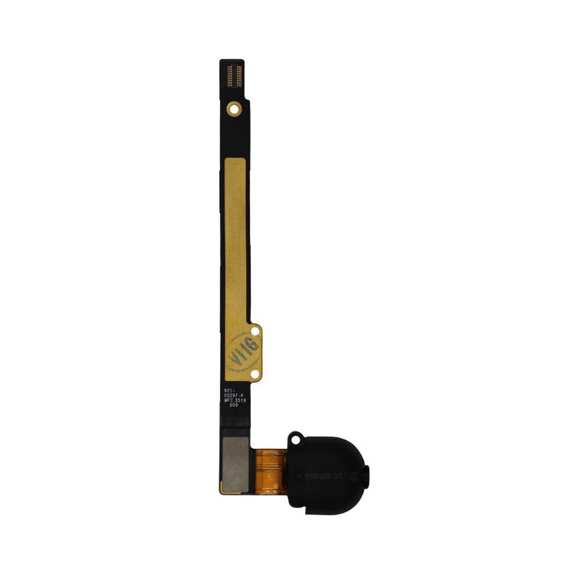 Flex de conector de auriculares para iPad 7 / iPad 8, 4G Version / Black