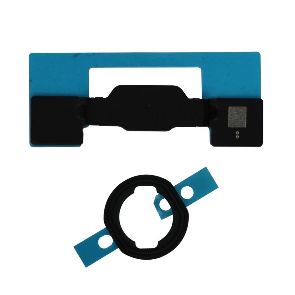 Soporte del botón de inicio con junta de goma para iPad 5 / iPad 6 / iPad 7 / iPad 8 / iPad 9