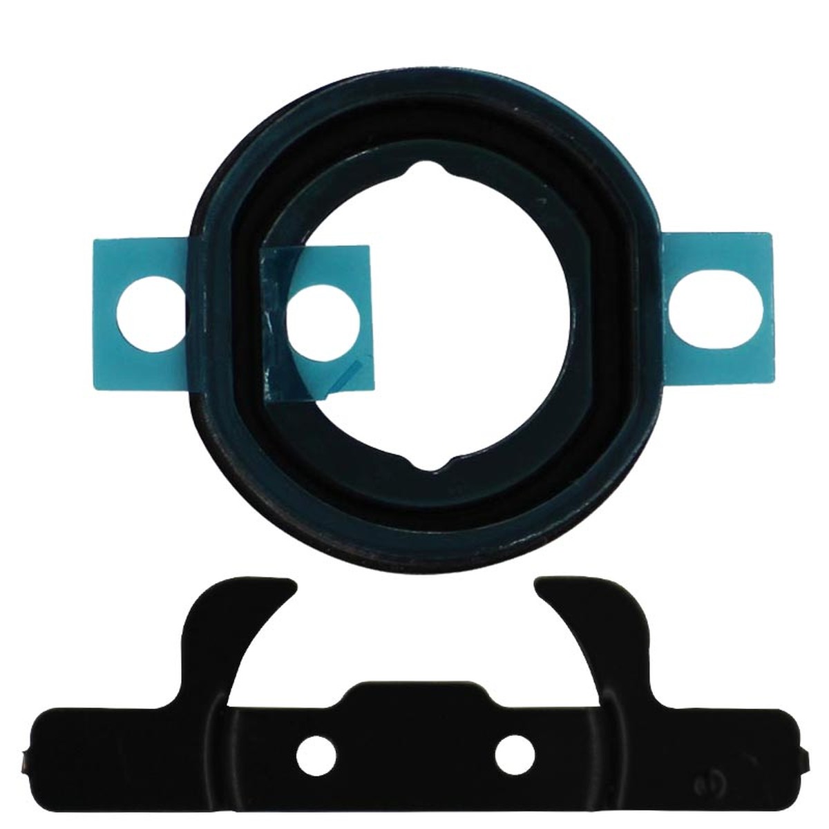 Soporte de sujeción del botón de inicio con junta de goma para iPad Mini 1 / Mini 2