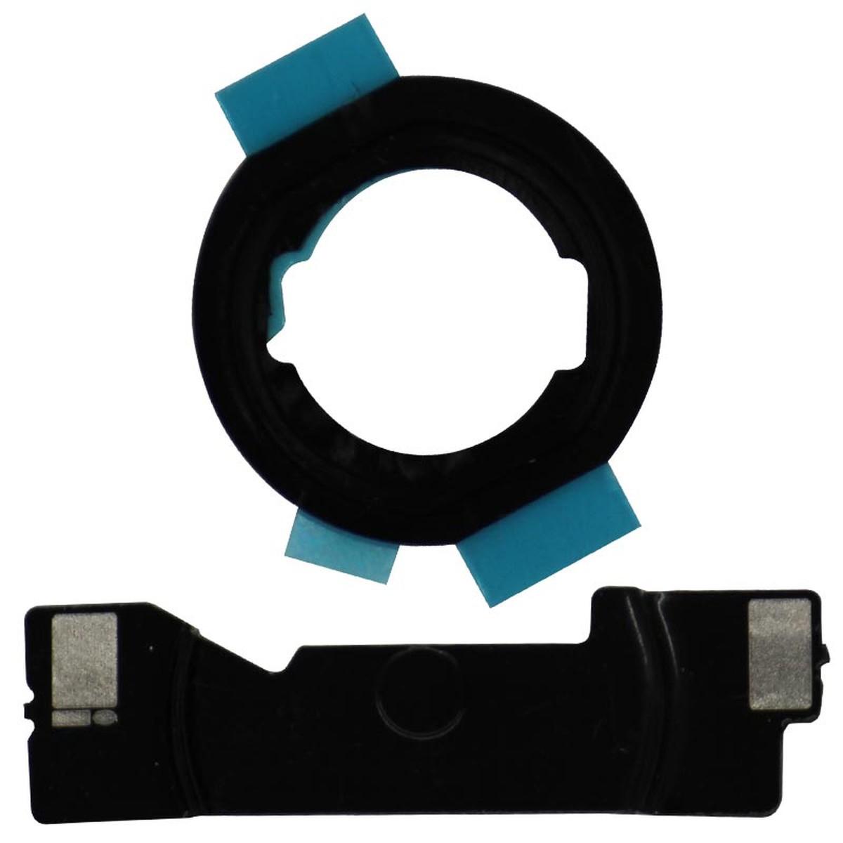 Soporte metálico del botón de inicio con junta de goma para iPad Mini 4 / iPad Mini 5