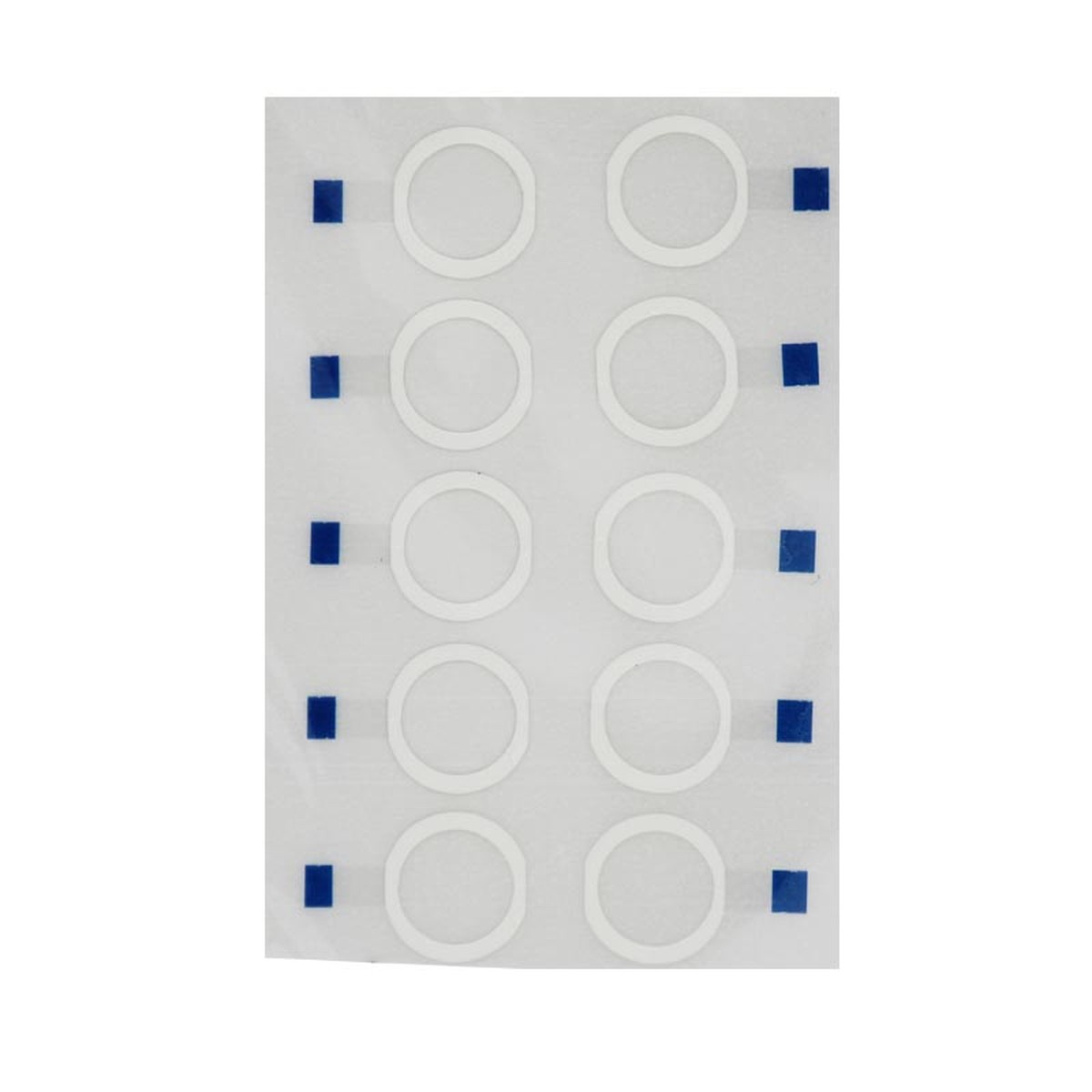 Anillo separador del botón de inicio para iPad Pro 10.5, White (pack de 10)