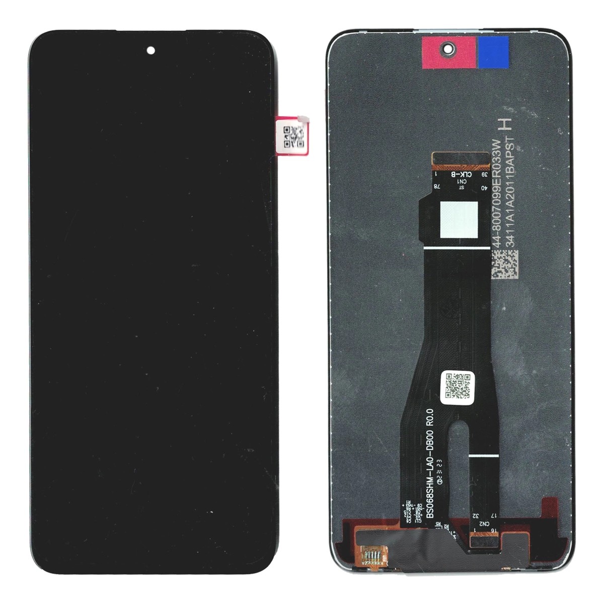 Pantalla LCD con táctil para Honor X7b, Negro