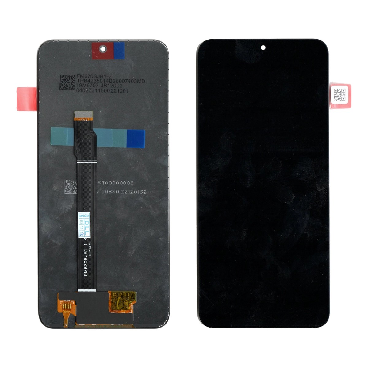 Pantalla LCD con táctil para Honor X8, Negro