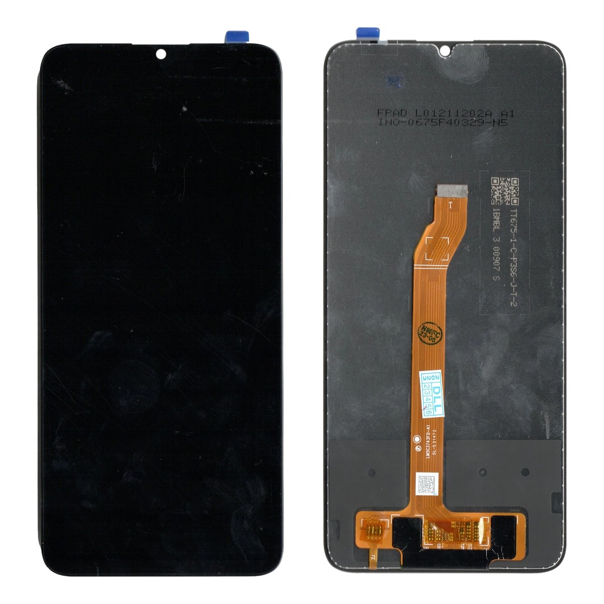 Pantalla LCD con táctil para Honor X7, Negro