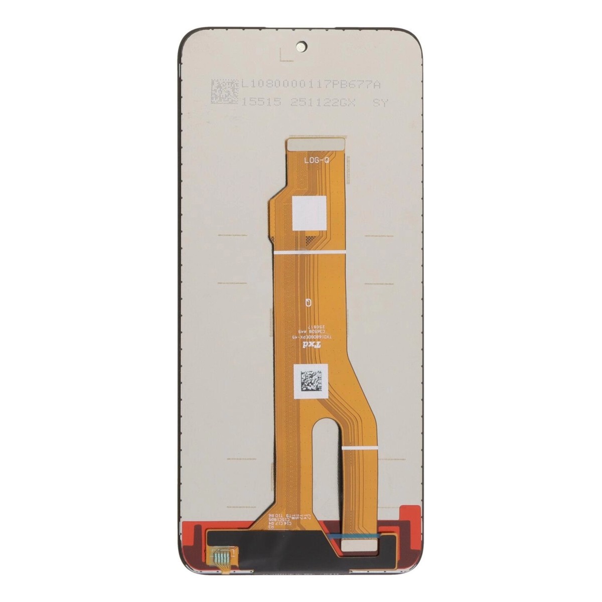 Pantalla LCD con táctil para Honor X7d / Honor X7d 5G, Negro