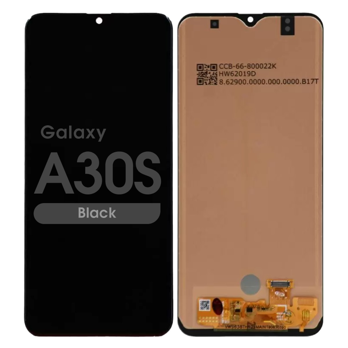 Pantalla Incell LCD con táctil sin marco para Galaxy A30s, A307 / 2019 / Black
