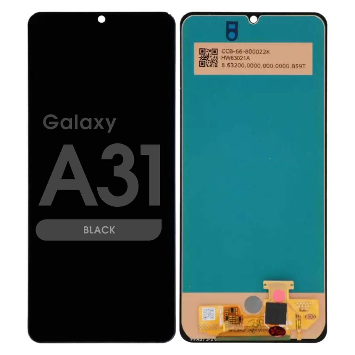 Pantalla Incell LCD con táctil sin marco para Galaxy A31, A315 / 2020 / Black
