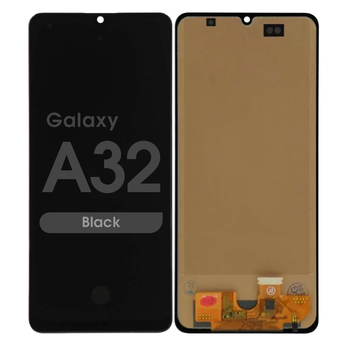 Pantalla Incell LCD con táctil sin marco para Galaxy A32, A325 / 2021 / Black