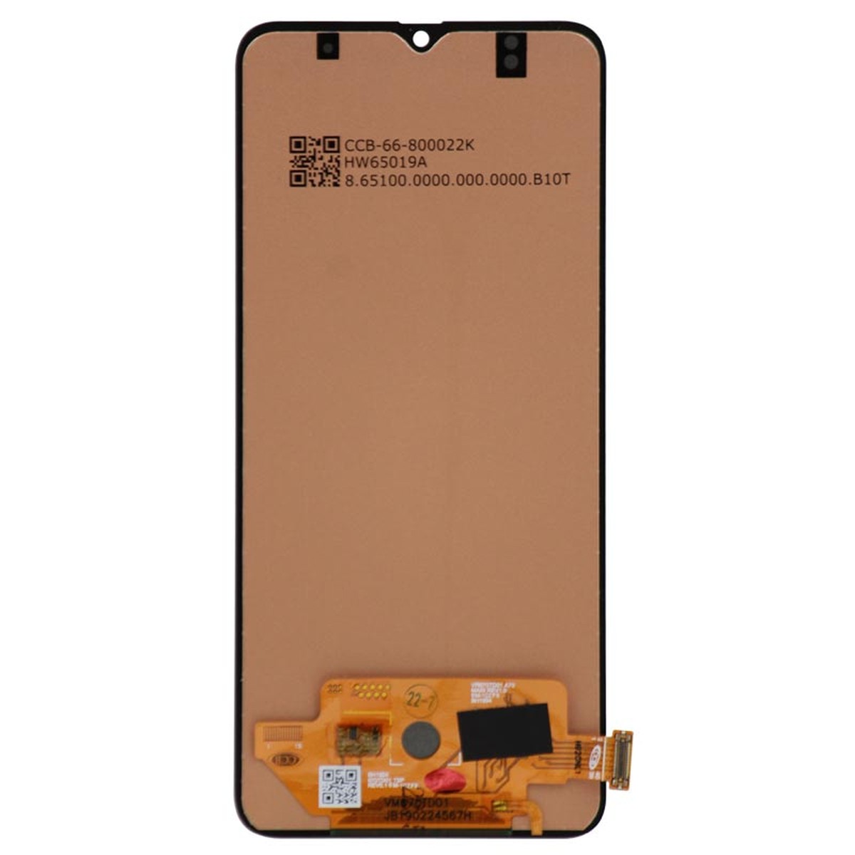 Pantalla Incell LCD con táctil sin marco para Galaxy A70, A705 / 2019 / Black — imagen 3