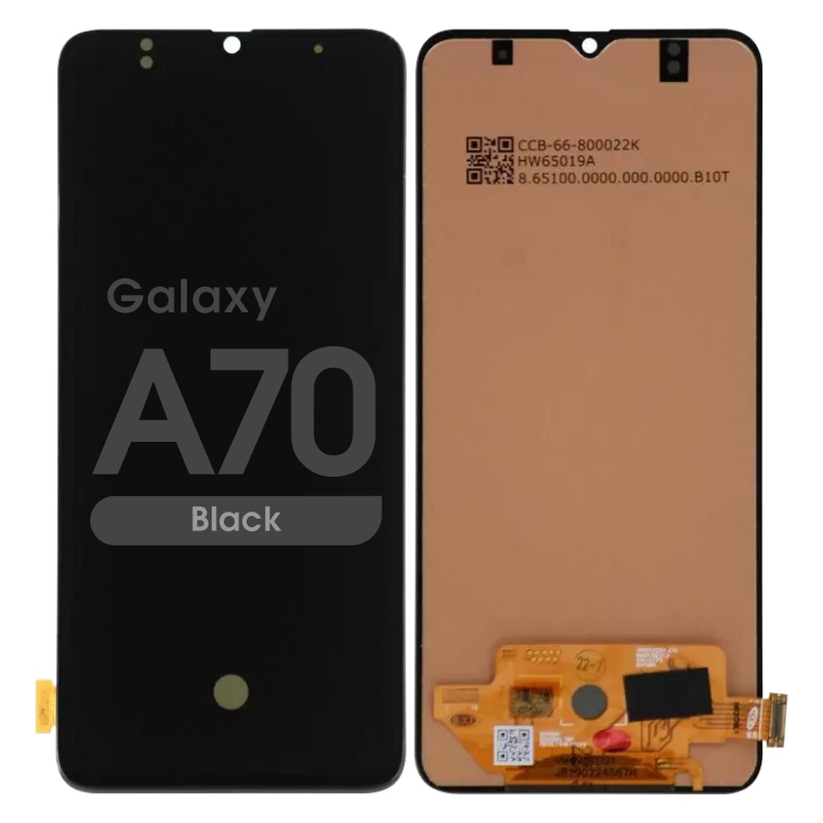 Pantalla Incell LCD con táctil sin marco para Galaxy A70, A705 / 2019 / Black