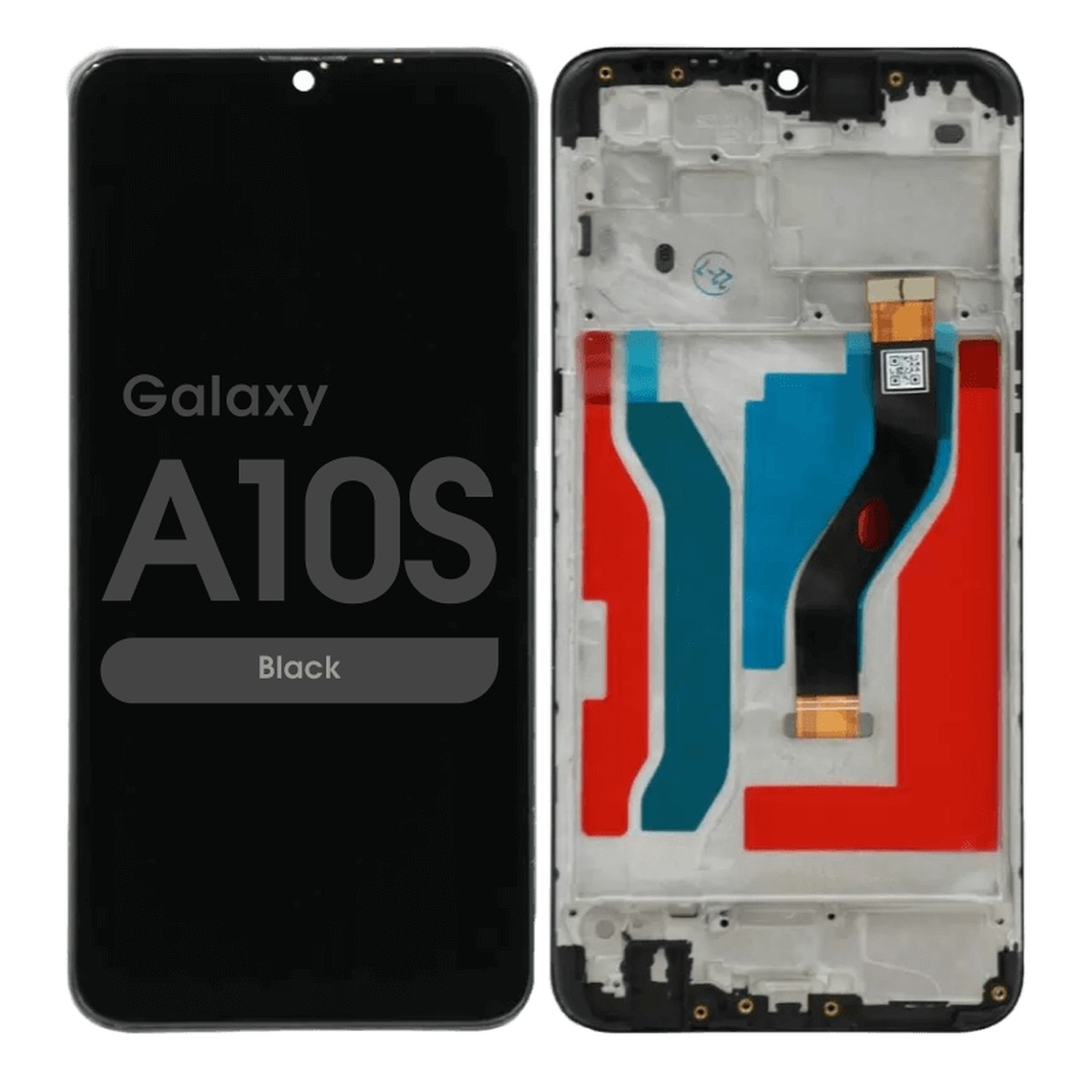 Pantalla Incell LCD con táctil + marco para Galaxy A10s, A107 / 2019 / Black