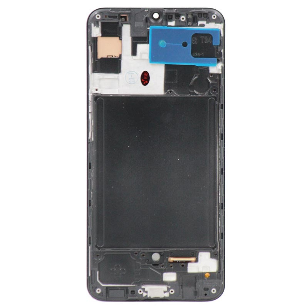 Pantalla Incell LCD con táctil + marco para Galaxy A30s, A307 / 2019 / Black — imagen 3