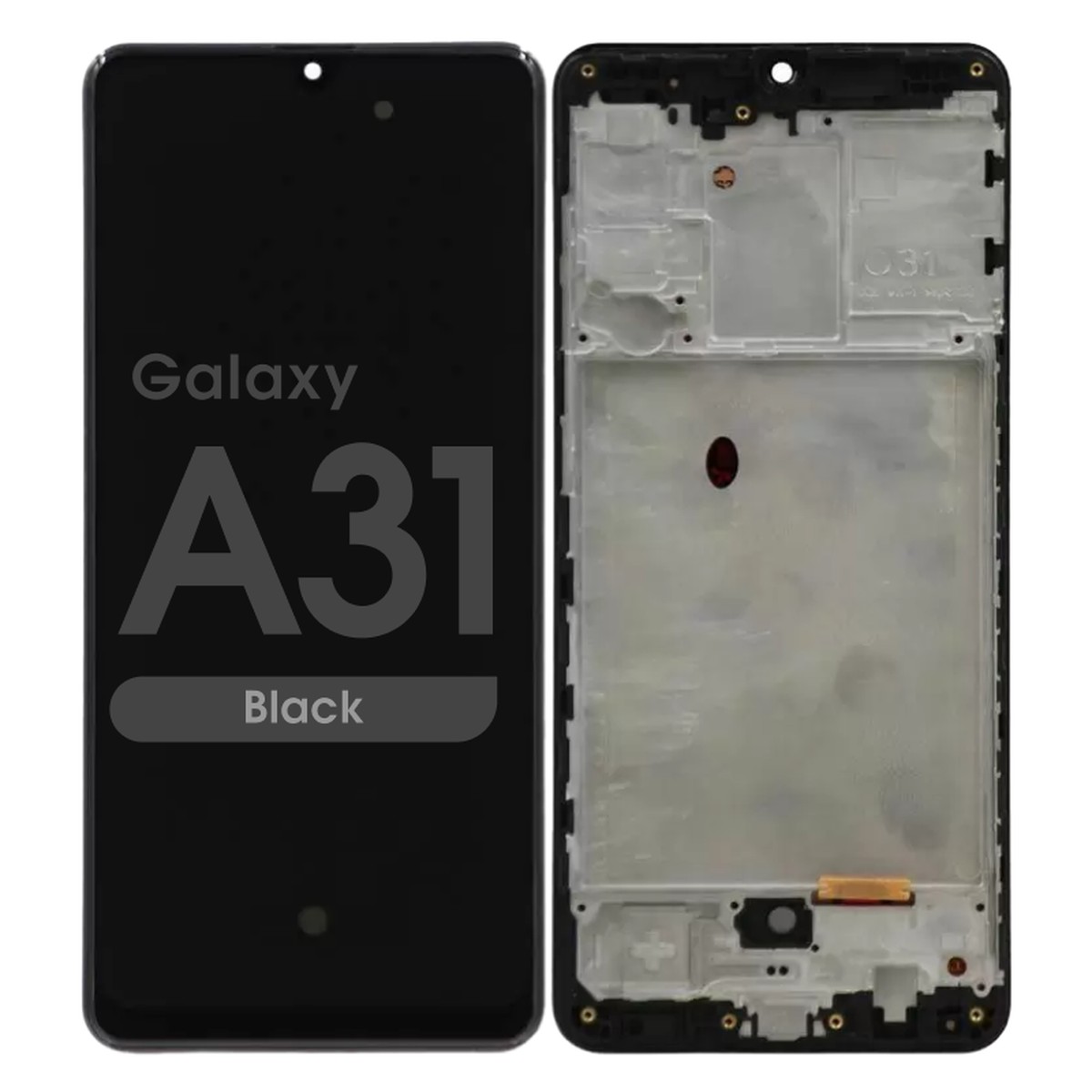 Pantalla Incell LCD con táctil + marco para Galaxy A31, A315 / 2020 / Black