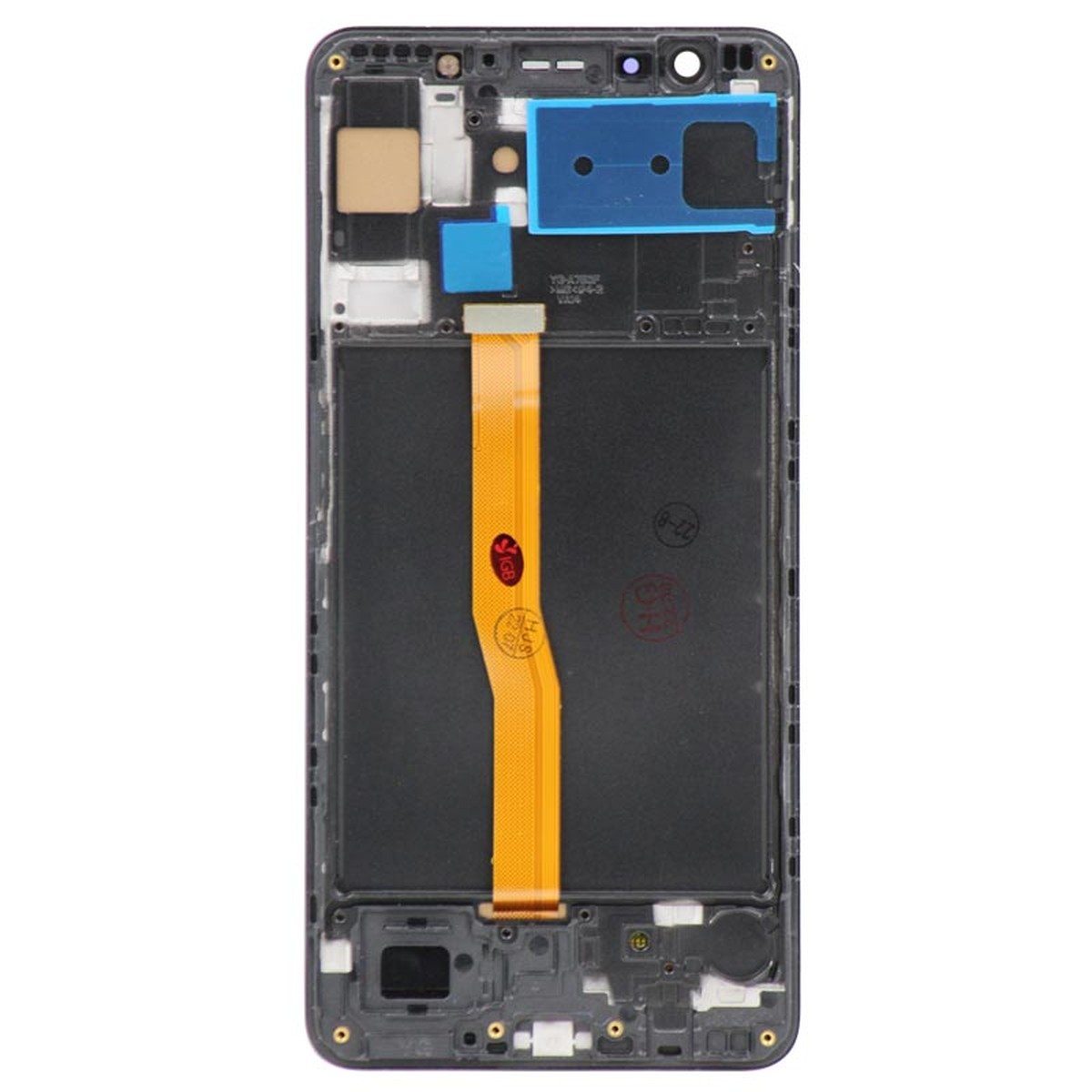 Pantalla Incell LCD con táctil + marco para Galaxy A7, A750 / 2018 / Black — imagen 3