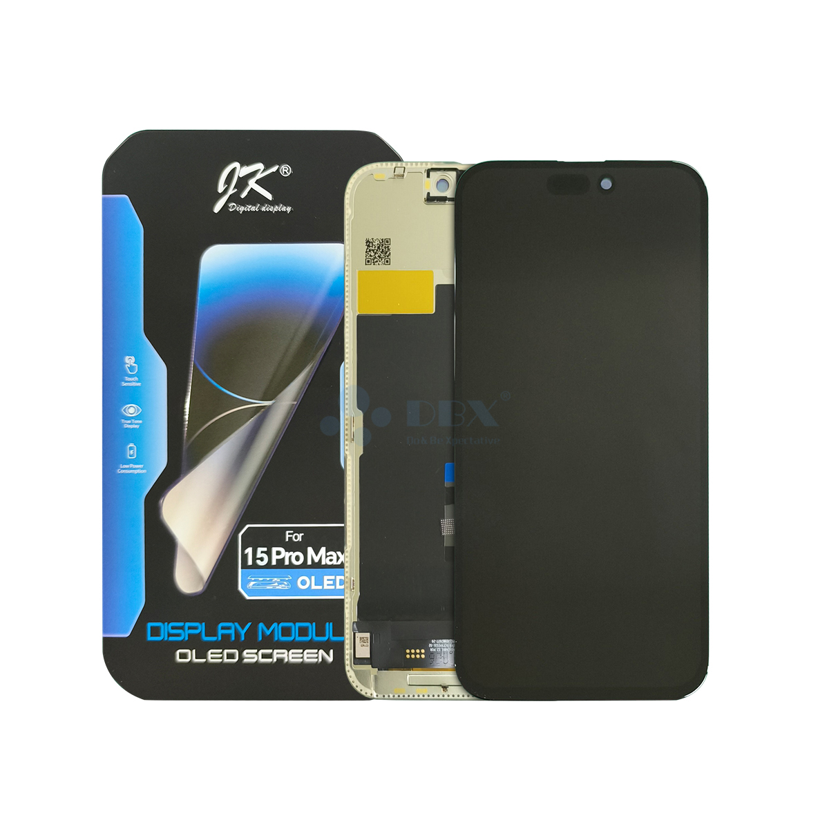 Pantalla Hard OLED JK de repuesto para iPhone 15 Pro Max — imagen 3