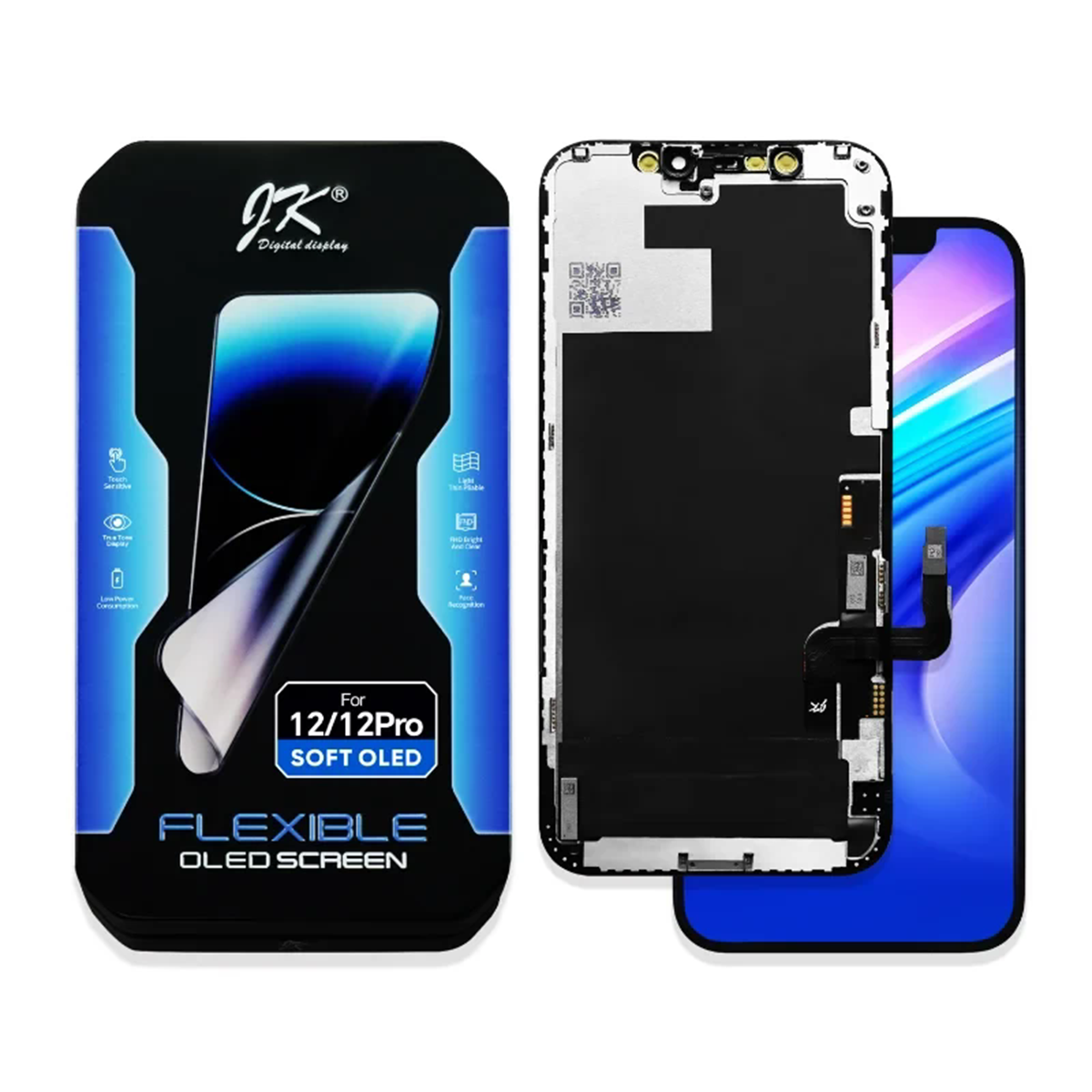 Pantalla Soft OLED JK de repuesto para iPhone 12 / 12 Pro — imagen 5