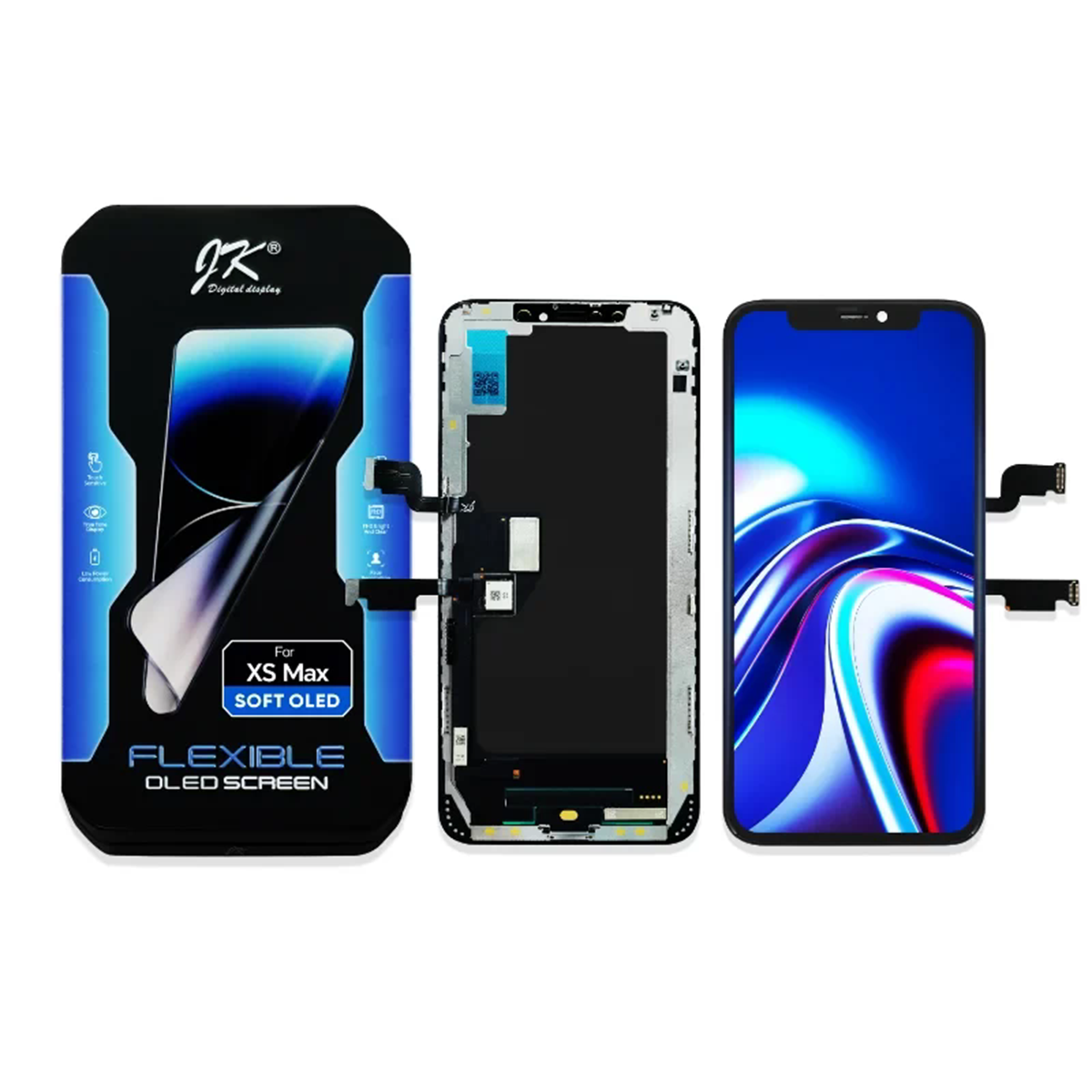 Pantalla Soft OLED JK de repuesto para iPhone XS Max — imagen 3