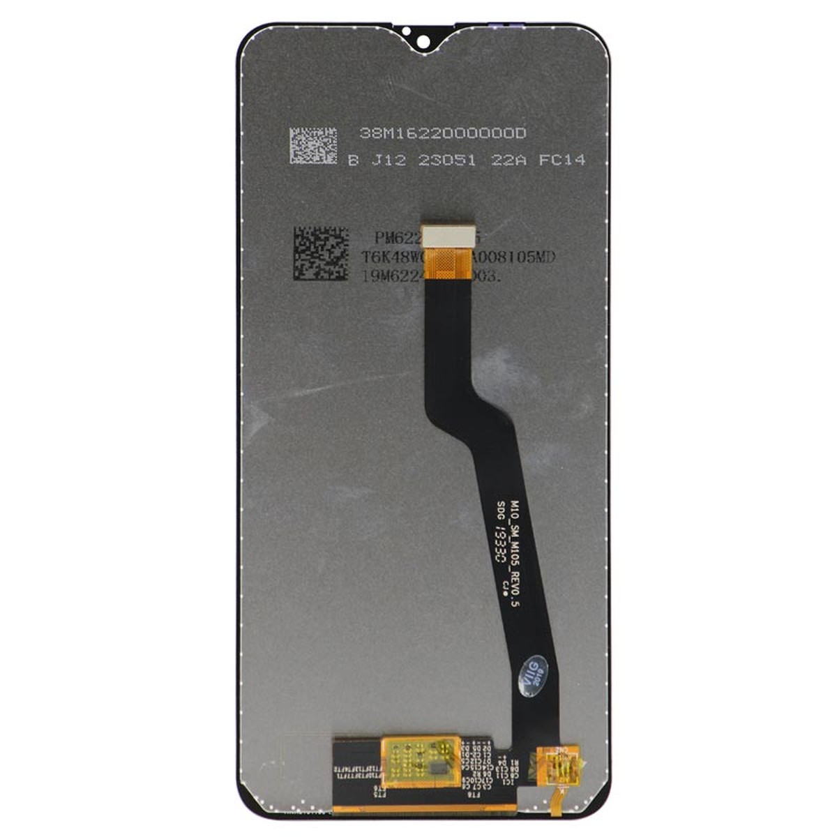 Pantalla LCD con táctil sin marco para Galaxy A10 / M10 (A105), Black — imagen 3