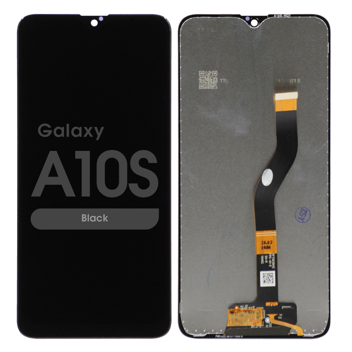 Pantalla LCD con táctil sin marco para Galaxy A10s (A107), Black