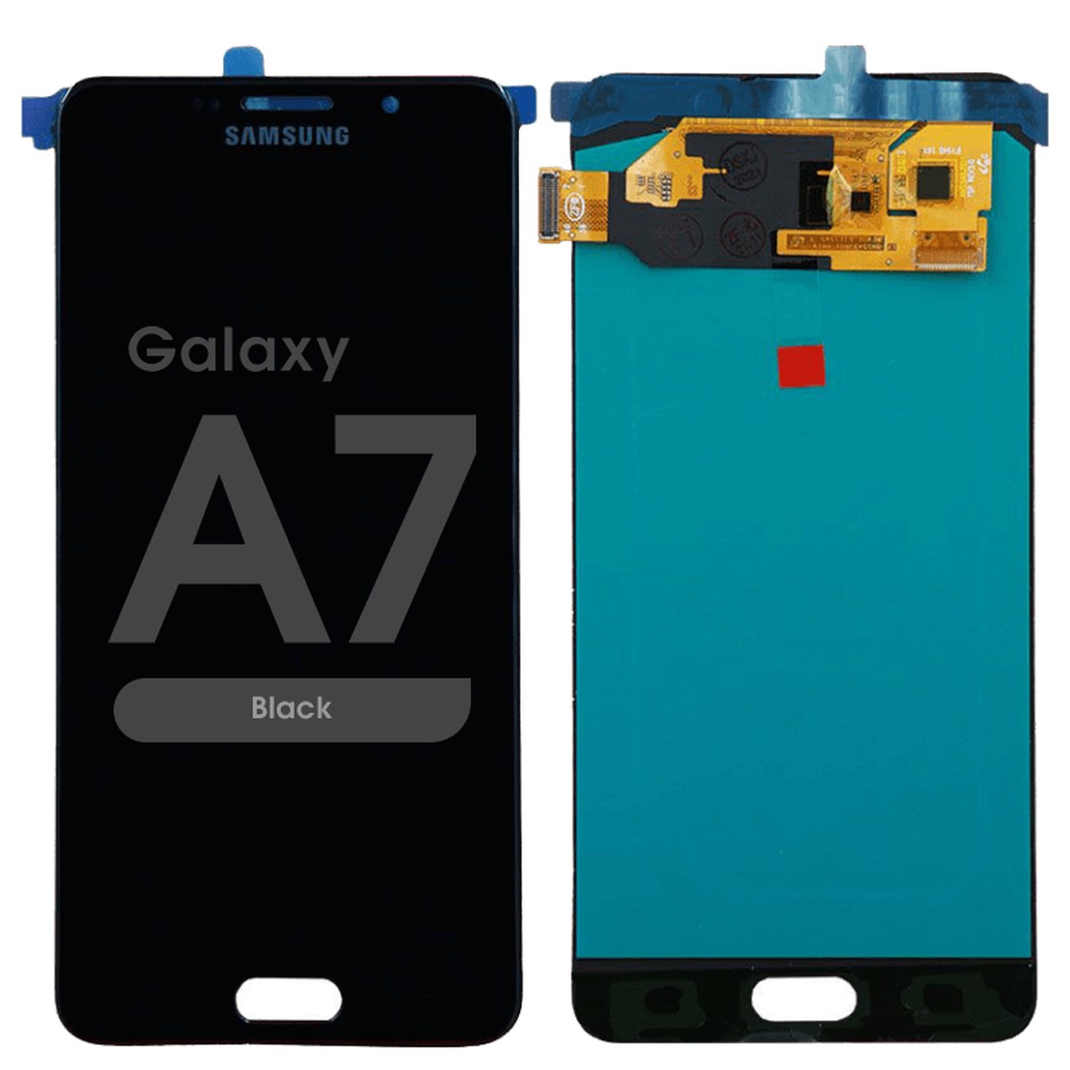 Pantalla LCD con táctil sin marco para Galaxy A7, A710 /2016 / Black