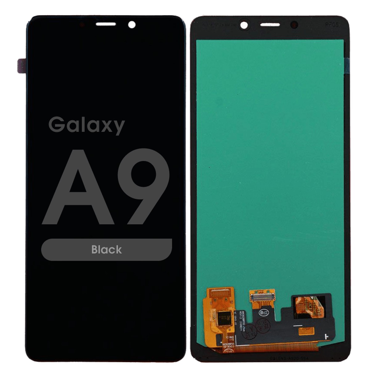 Pantalla LCD con táctil sin marco para Galaxy A9 2018 (A920), Black
