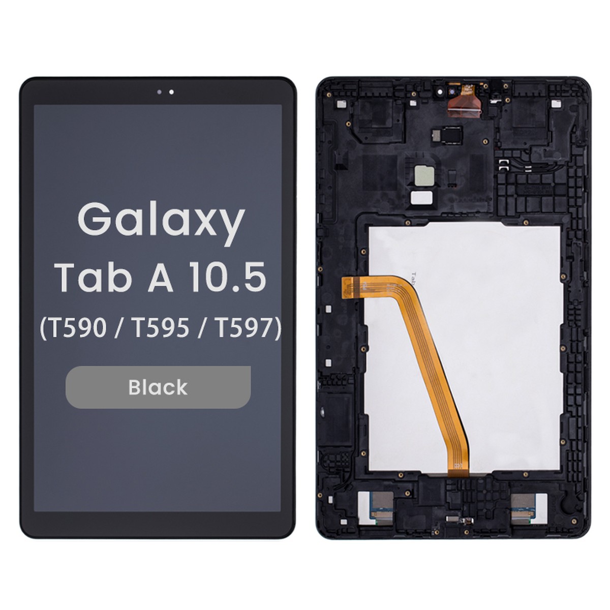Pantalla LCD con táctil sin marco para Galaxy Tab A 10.5" (T590/T595/T597)